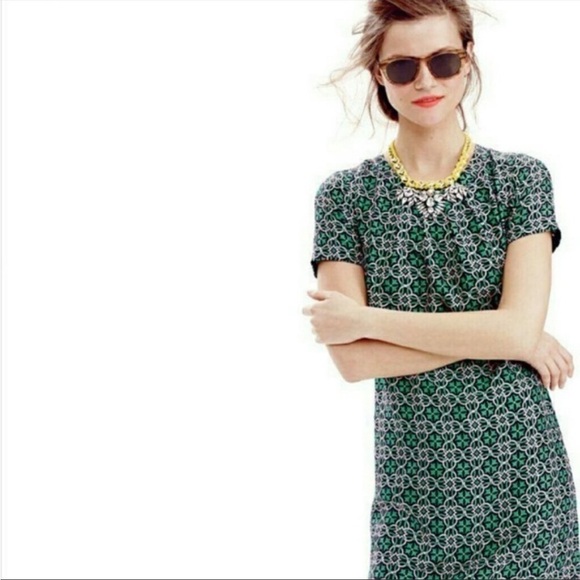 J. Crew Dresses & Skirts - NWOT J. Crew 100% Silk Latticework Swoop Dress